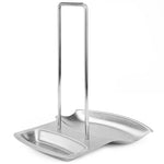 Stainless Steel  Pot Lid Stand and Spoon Rest - A Convenient Holder Kitchen Accessories Pan Pot Rack Cover Stand