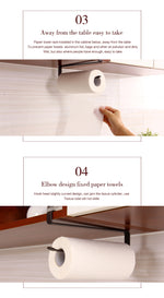 Paper Towel Roll Hanging Holder - Brown