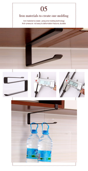 Paper Towel Roll Hanging Holder - Brown