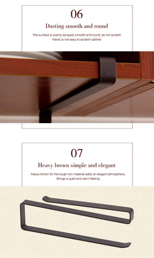 Paper Towel Roll Hanging Holder - Brown