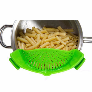 Silicone Clip On Pot Strainer