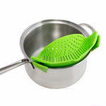 Silicone Clip On Pot Strainer