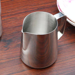 Stainless Steel Milk Frothing Pitcher -  150ml 350ml 600ml 1000ml