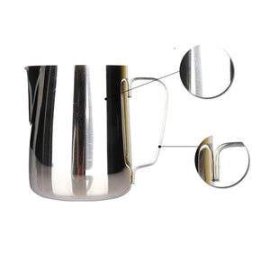 Stainless Steel Milk Frothing Pitcher -  150ml 350ml 600ml 1000ml