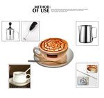 Stainless Steel Milk Frothing Pitcher -  150ml 350ml 600ml 1000ml