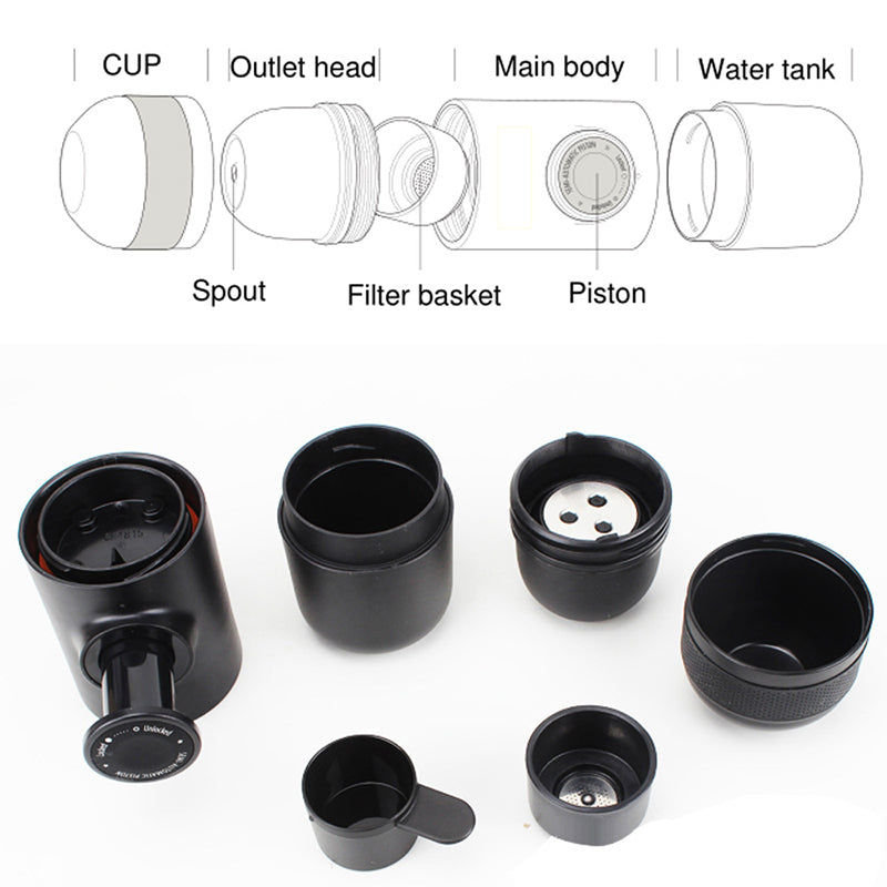 Portable Mini Manual Coffee Maker