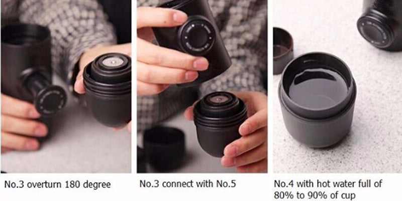Portable Mini Manual Coffee Maker
