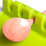 Silicone Spoon Rest 4 Slot Utensil Holder