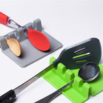 Silicone Spoon Rest 4 Slot Utensil Holder