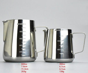 Stainless Steel Milk Frothing Pitcher
