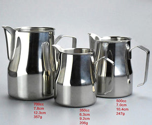 Stainless Steel Milk Frothing Pitcher
