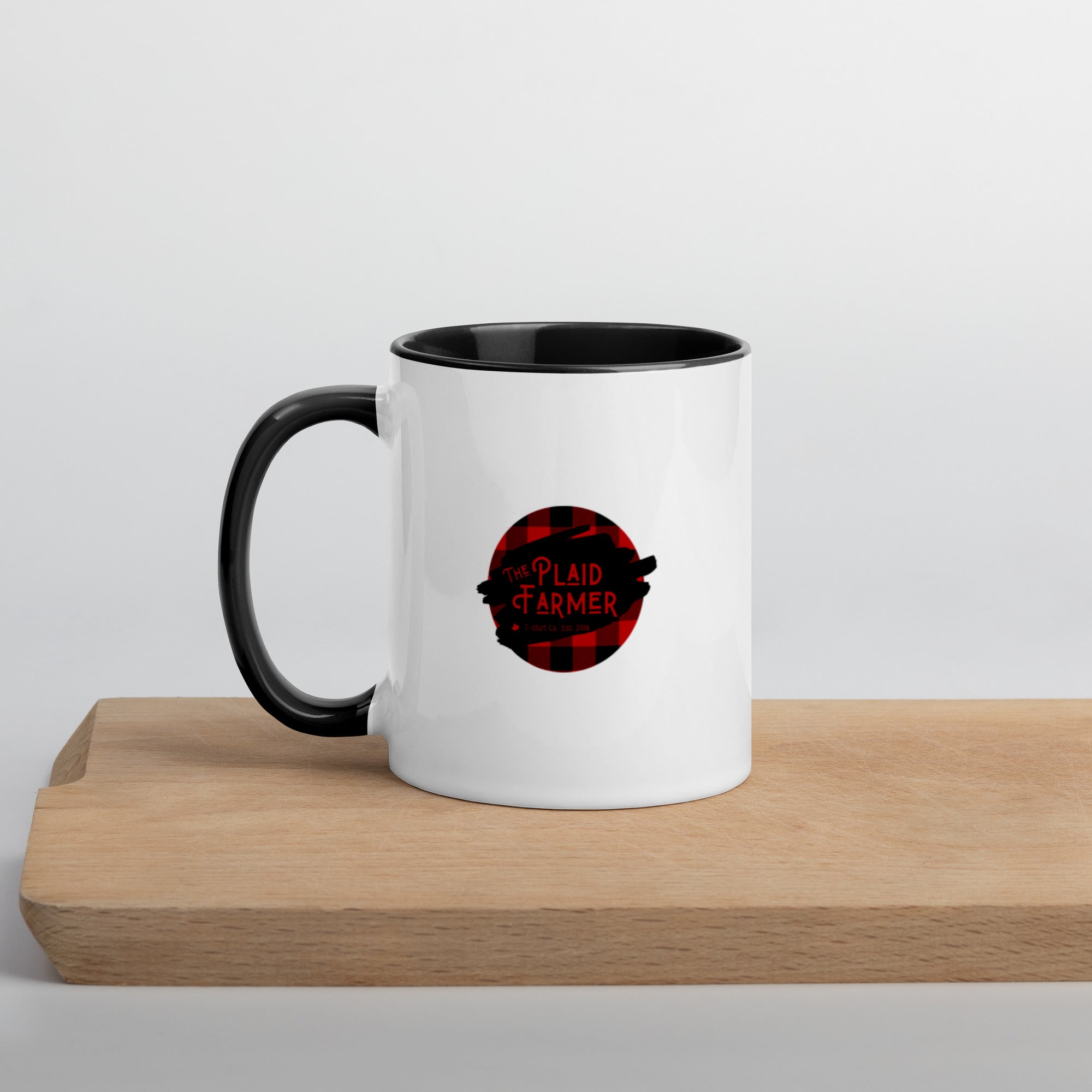 Running on Coffee, Wine & Sunshine - Mug with Color Inside