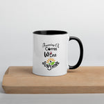 Running on Coffee, Wine & Sunshine - Mug with Color Inside