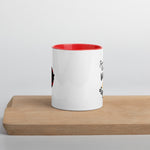 Running on Coffee, Wine & Sunshine - Mug with Color Inside