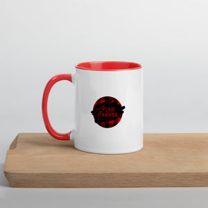Running on Coffee, Wine & Sunshine - Mug with Color Inside