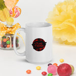 Running on Coffee, Wine & Sunshine - White glossy mug