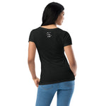 Running on Coffee, Wine & Sunshine - Women’s fitted t-shirt