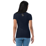 Running on Coffee, Wine & Sunshine - Women’s fitted t-shirt