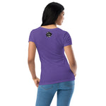 Running on Coffee, Wine & Sunshine - Women’s fitted t-shirt