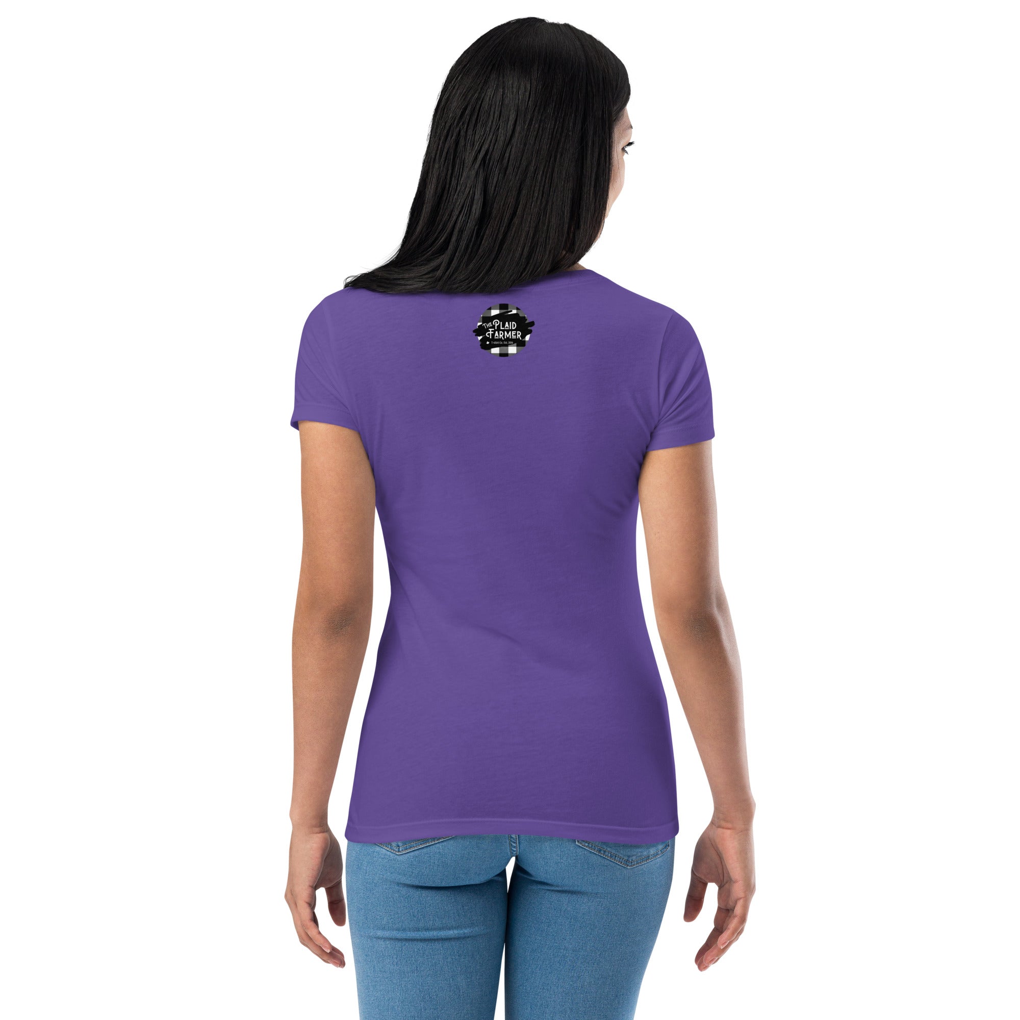 Running on Coffee, Wine & Sunshine - Women’s fitted t-shirt