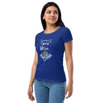 Running on Coffee, Wine & Sunshine - Women’s fitted t-shirt