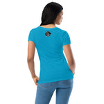 Running on Coffee, Wine & Sunshine - Women’s fitted t-shirt