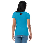 Running on Coffee, Wine & Sunshine - Women’s fitted t-shirt