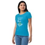 Running on Coffee, Wine & Sunshine - Women’s fitted t-shirt